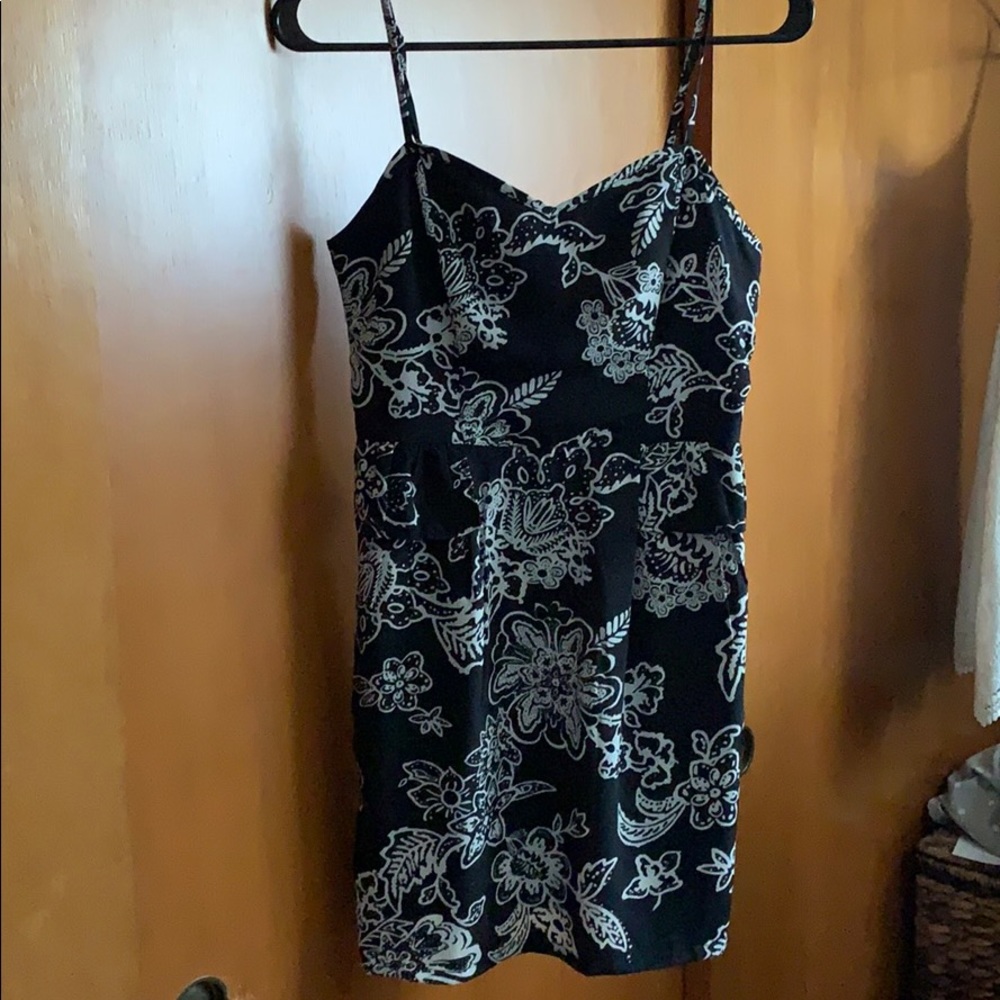 Flower print dress